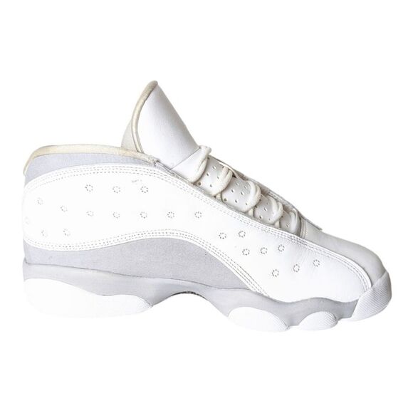 NIKE Air Jordan 13 Retro Low 'Pure Platinum' Sneakers Size 6Y/W7.5 - Picture 6 of 8